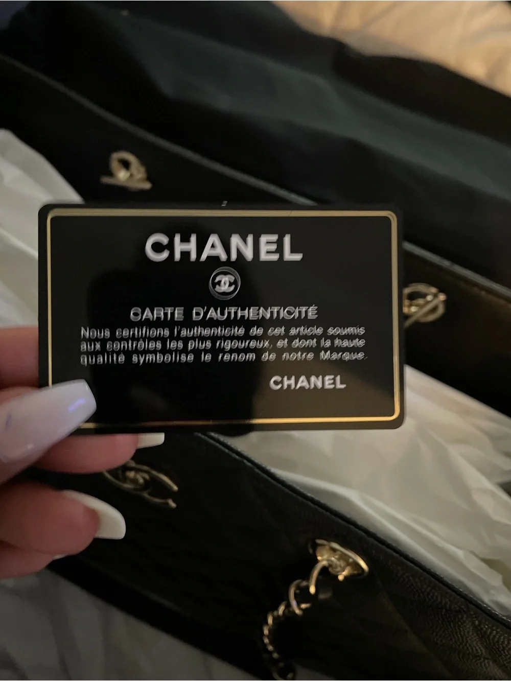 CHANEL classic tote